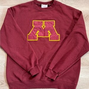Vintage Minnesota Golden Gophers Champion Crewneck Sweatshirt
